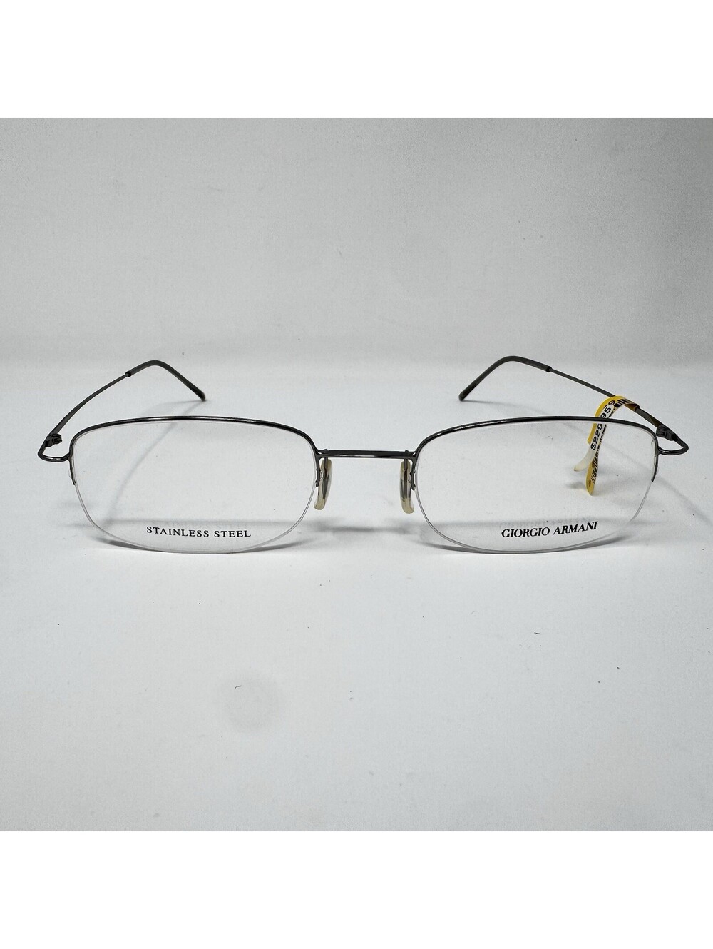 Giorgio Armani GA 28 6LB Ruthenium Eyeglass Frames 49-19-135 Italy